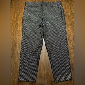 Glitter Houndstooth Rachel Zoe Pants, size 3x